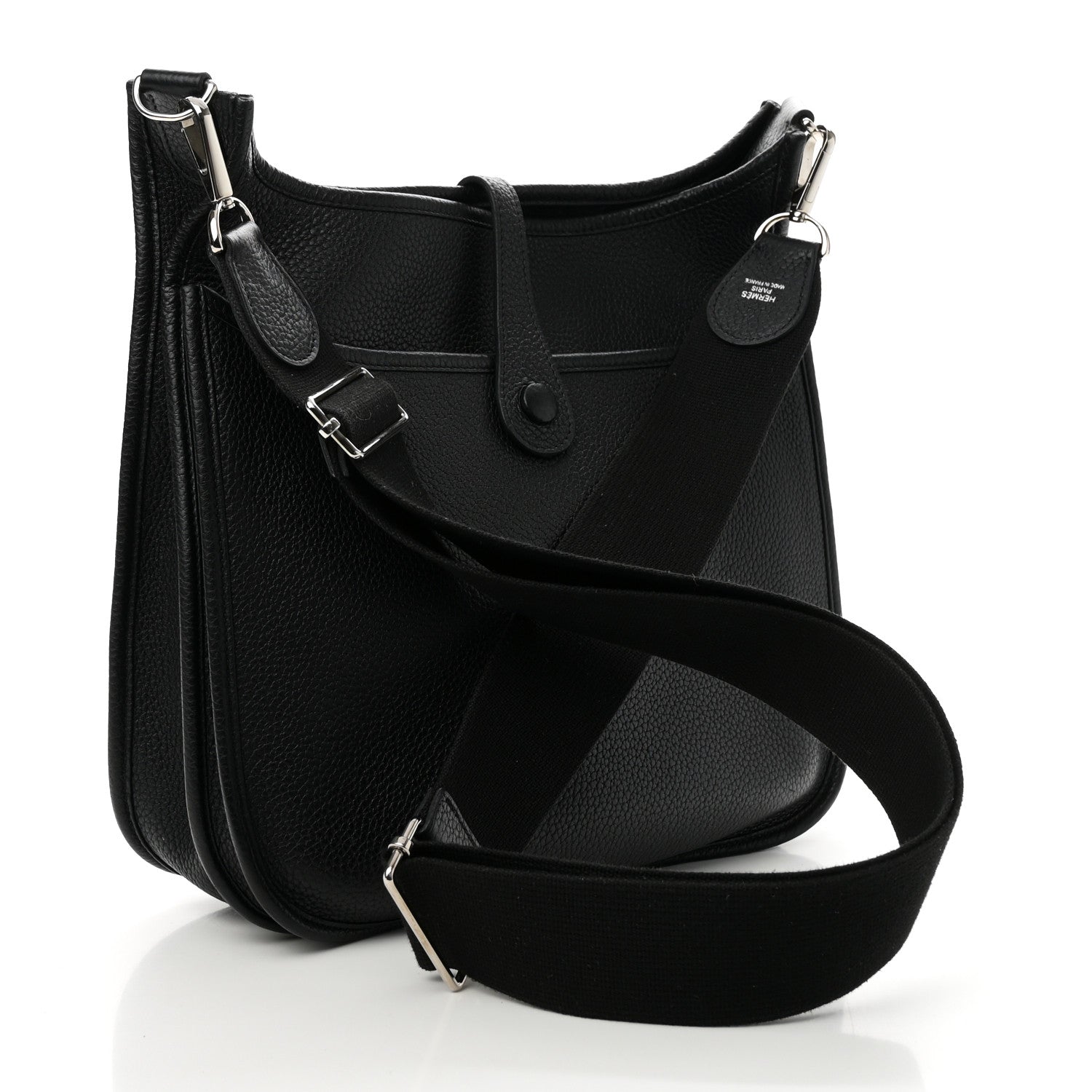 Hermes Taurillon Clemence Evelyne III PM Black 3 of 11