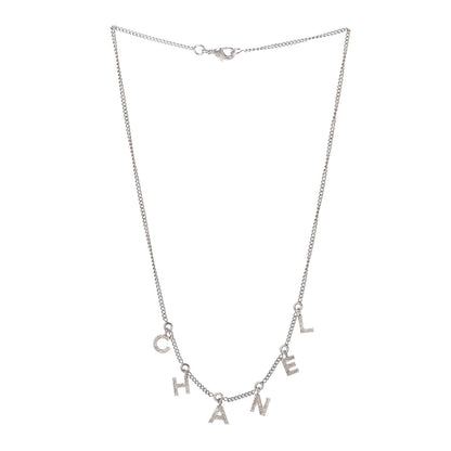 Chanel Logo Necklace Gold 3 of 5