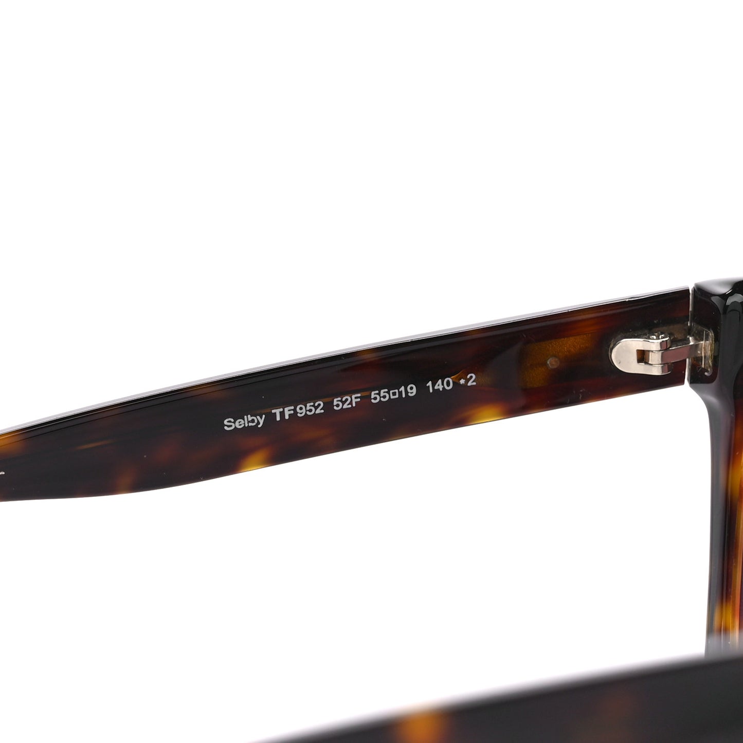 Acetate Selby Square Sunglasses TF952 Tortoise