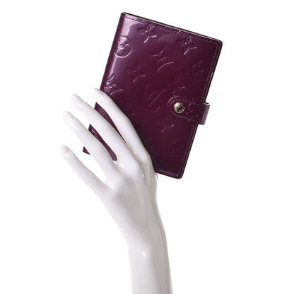 Louis Vuitton Vernis Small Ring Agenda Cover Violet 2 of 8