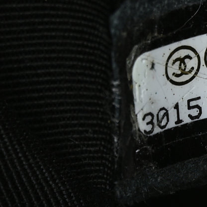 Chanel Calfskin Quilted XXL Travel Flap Bag Black 8 of 10