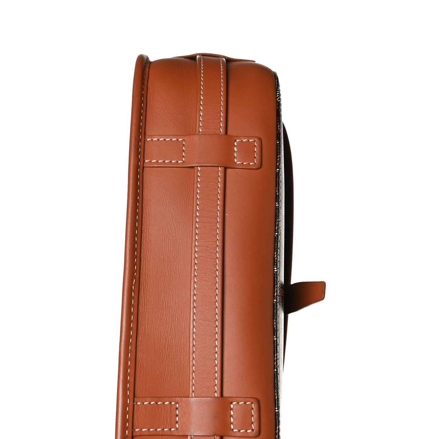 Goyardine Belvedere II MM Messenger Bag Black Gold