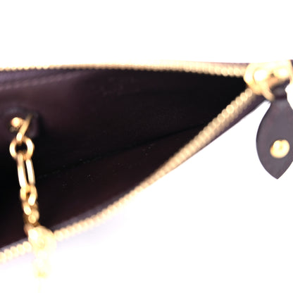 Louis Vuitton Vernis Key Pouch NM Amarante 5 of 10