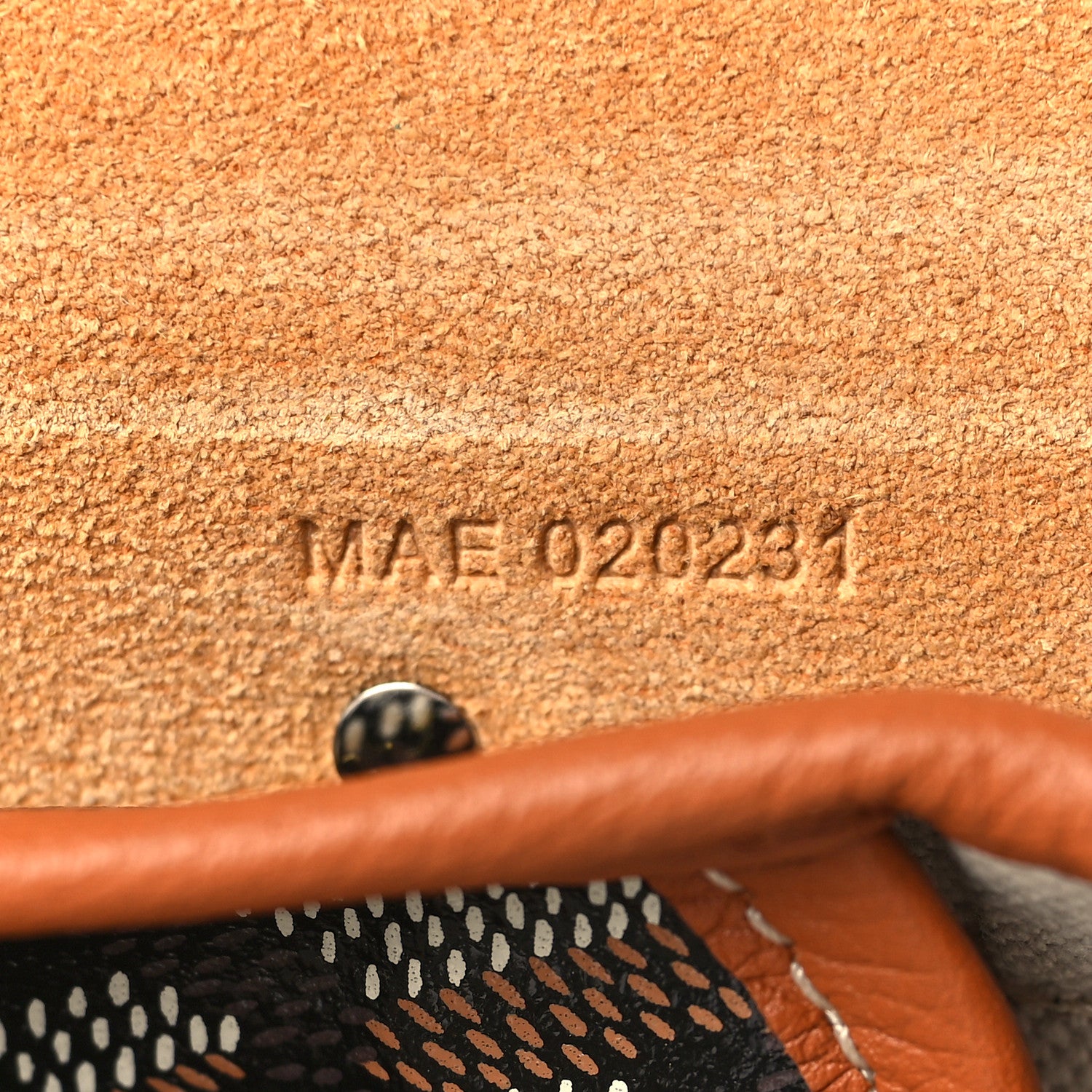 Goyard Goyardine Calfskin Mini Alpin Backpack Black Gold 7 of 9