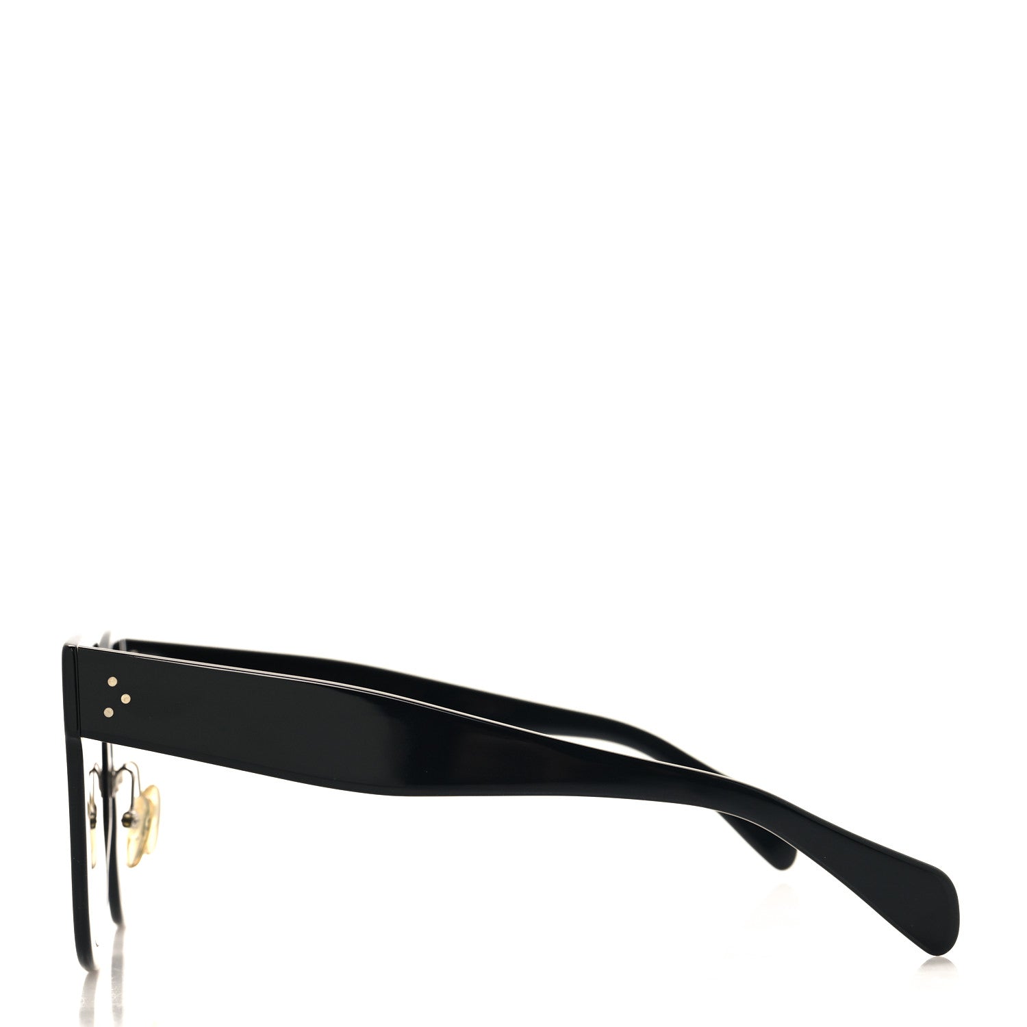 Celine Acetate Kim Sunglasses CL 41444/S Black 3 of 7