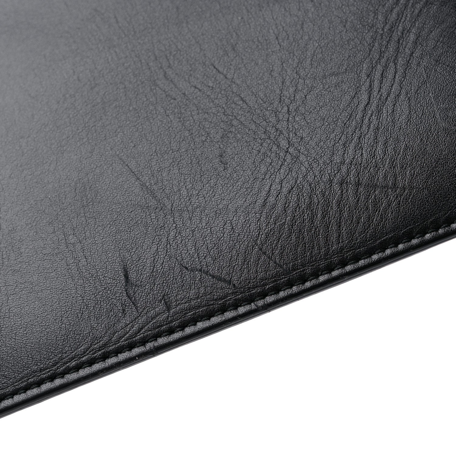Gucci Calfskin GucciGhost Life is Gucci Zip Pouch Black 15 of 15
