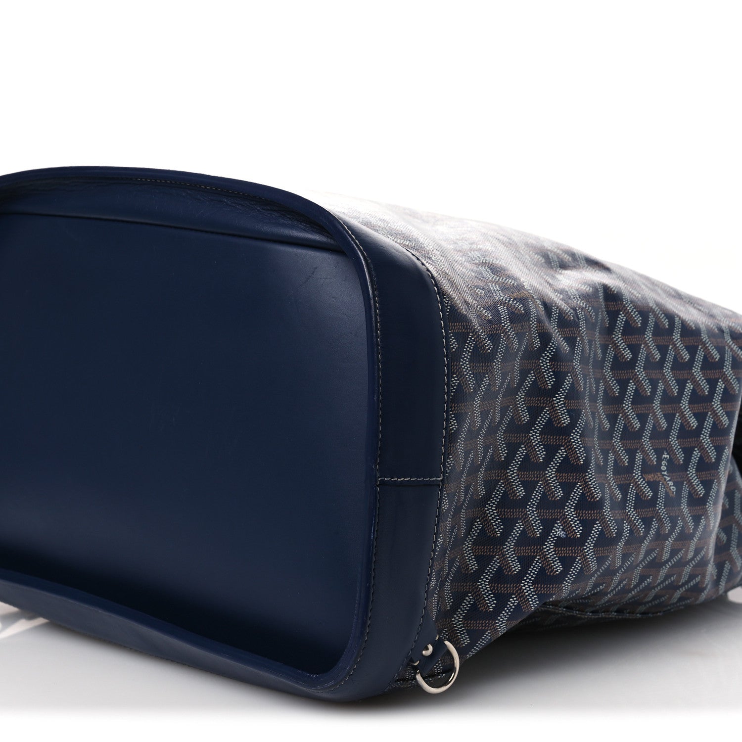 Goyard Goyardine Steamer PM Navy Blue 9 of 14