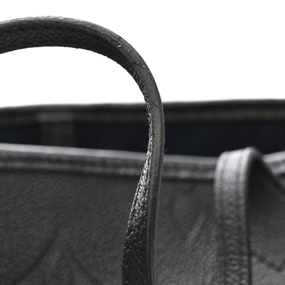 Louis Vuitton Empreinte Monogram Giant Neverfull MM Black 12 of 12