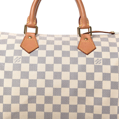 Louis Vuitton Damier Azur Speedy 30 10 of 10