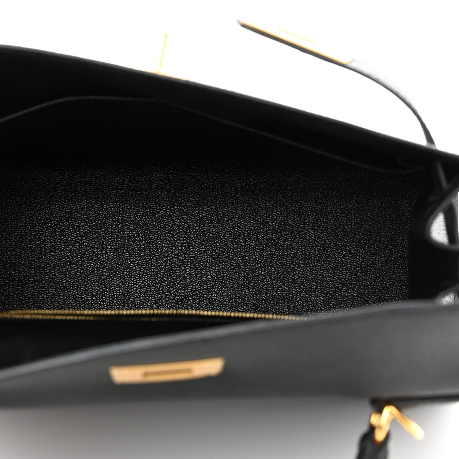 Hermes Epsom Kelly Sellier 28 Black 5 of 11