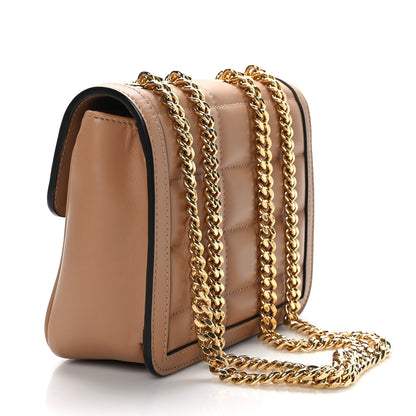 Gucci Calfskin Quilted Mini Deco Shoulder Bag Camelia 3 of 10