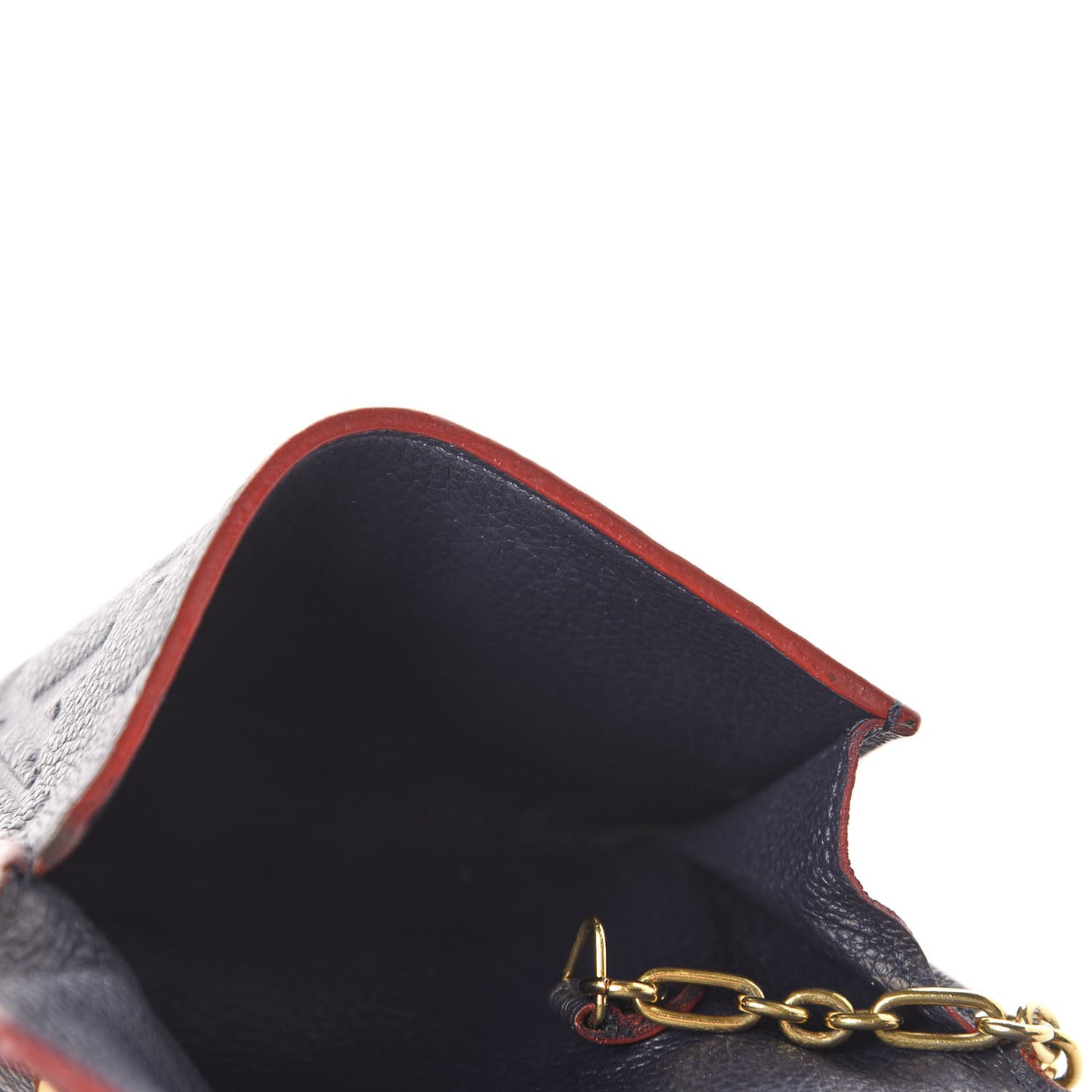 Empreinte Key Pouch Marine Rouge