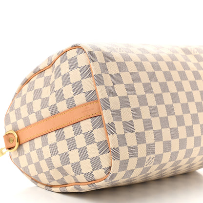 Louis Vuitton Damier Azur Speedy Bandouliere 30 9 of 10