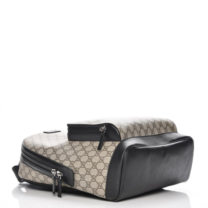 Gucci GG Supreme Monogram Medium Backpack Black 4 of 8