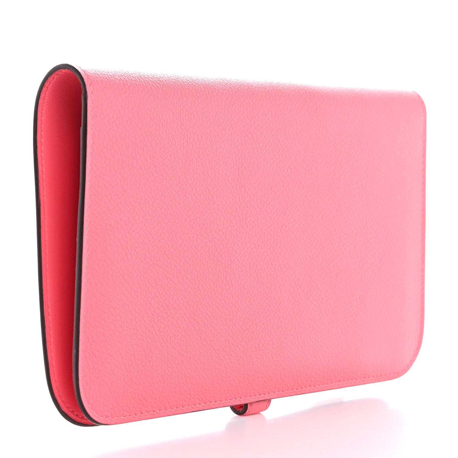 Hermes Evercolor Dogon Duo Wallet Rose Azalee 4 of 12