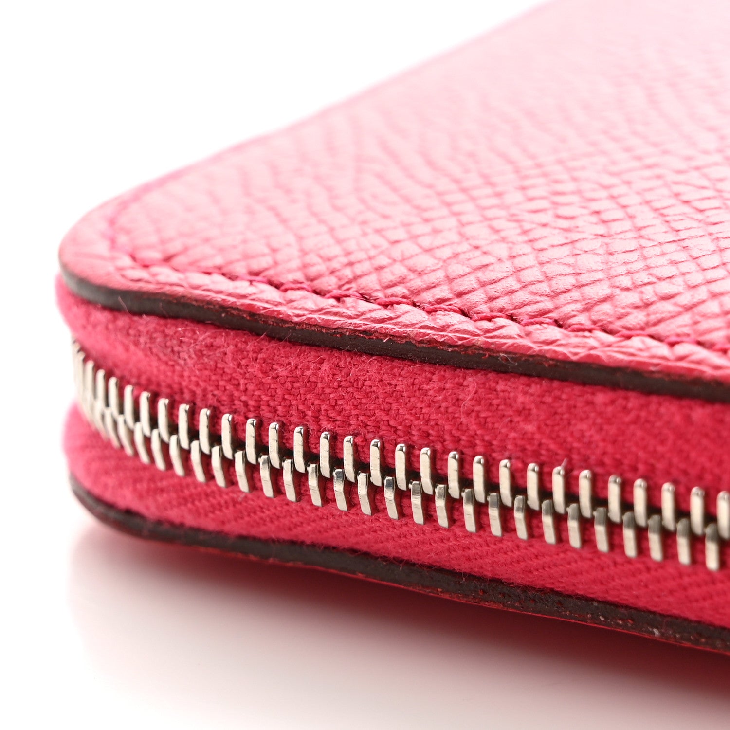 Hermes Epsom Silk'n Wallet Rose Extreme 8 of 10