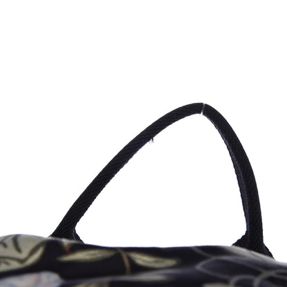 Gucci Canvas D-Active Flora Floral Knight Backpack Black 8 of 11