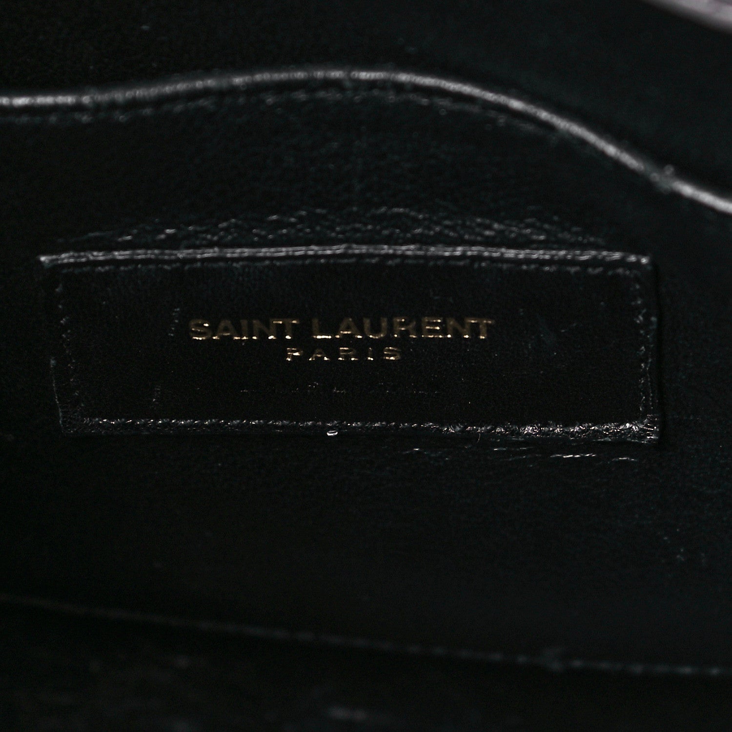 Saint Laurent Grained Calfskin Baby Sac De Jour Fog 5 of 10