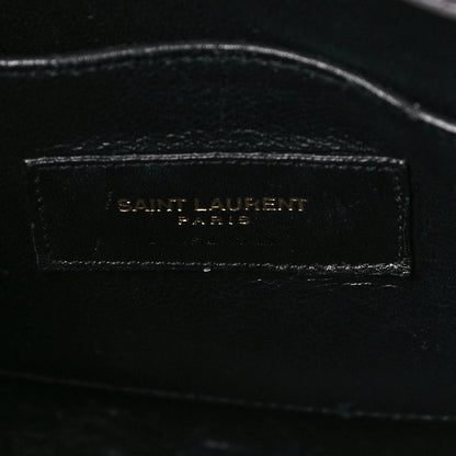 Saint Laurent Grained Calfskin Baby Sac De Jour Fog 5 of 10