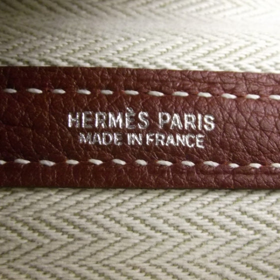 Hermes Negonda Garden Party Tote 36 MM Rouge H 7 of 10