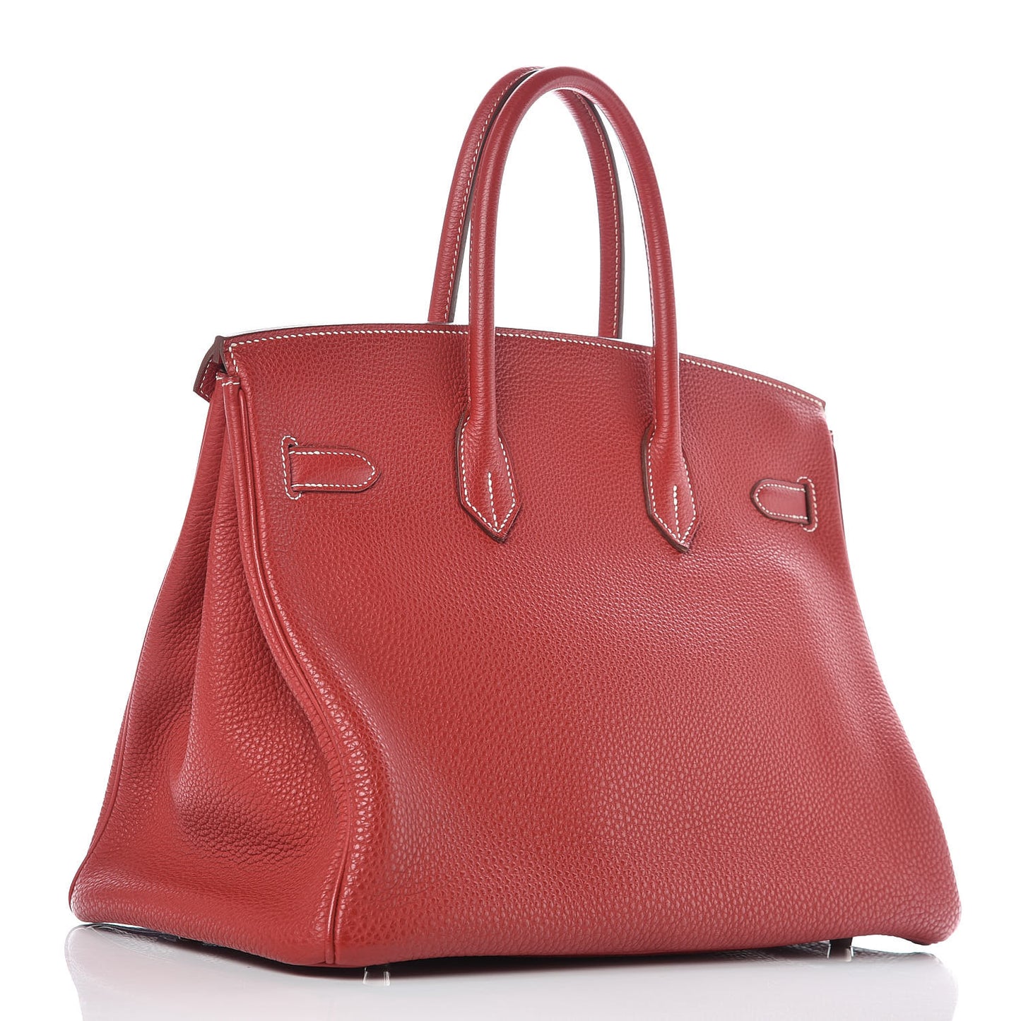 Togo Horseshoe Birkin 35 Rouge Garance