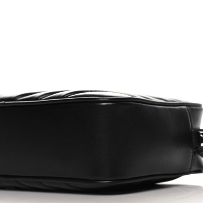 Saint Laurent Calfskin Matelasse Monogram Lou Camera Bag Black 10 of 10