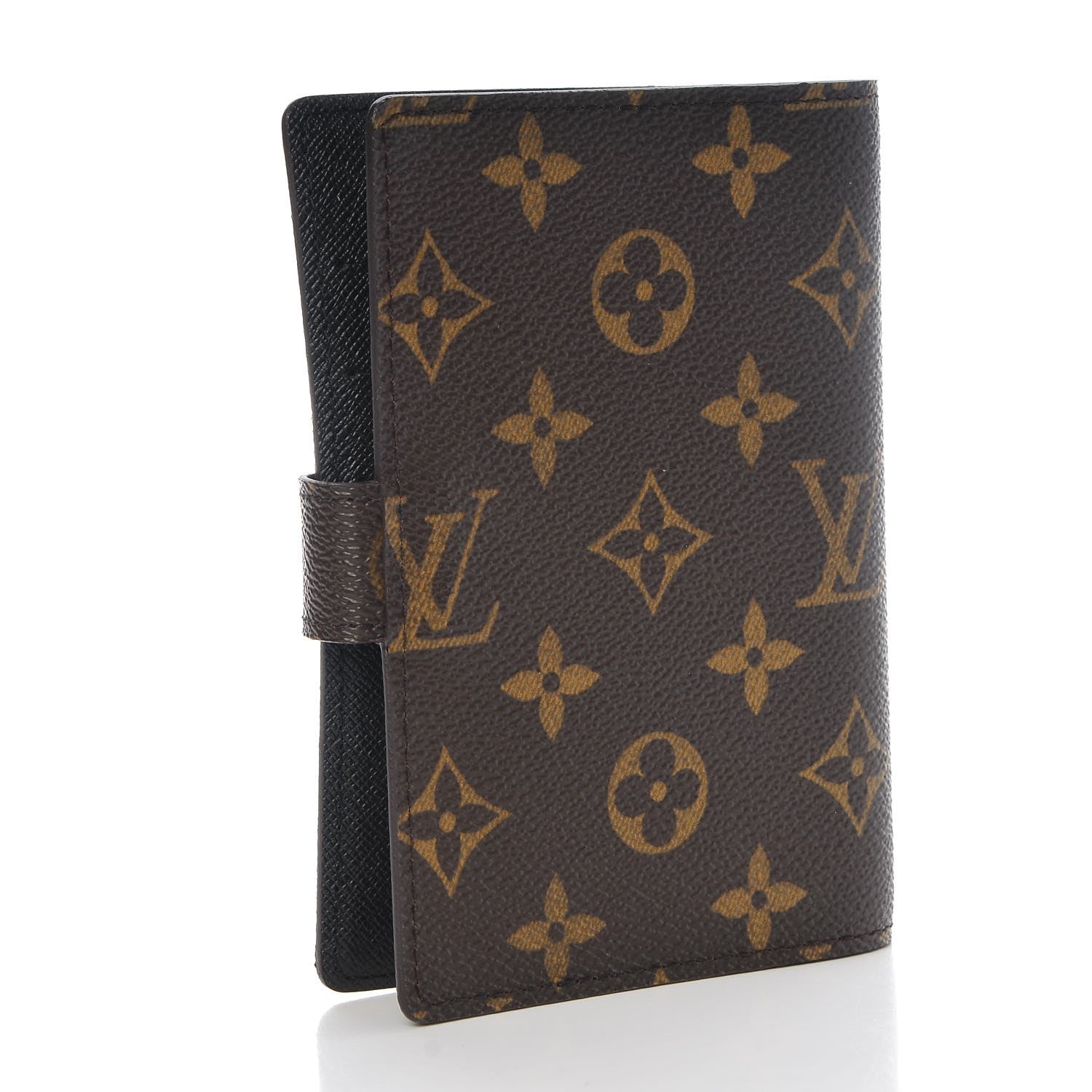 Louis Vuitton Monogram Koala Small Ring Agenda Cover Black 3 of 8