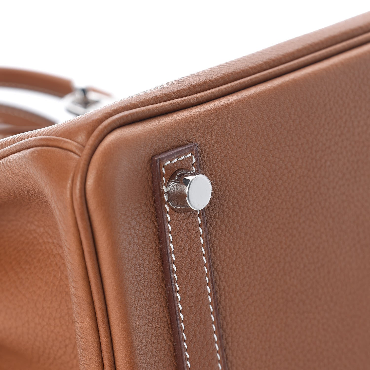 Hermes Natural Barenia Faubourg Birkin 25 Fauve 7 of 31