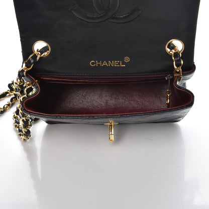 Chanel Lambskin Quilted Mini Square Flap Black 5 of 11