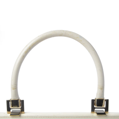 Gucci Calfskin Framed Evening Bag White 10 of 18