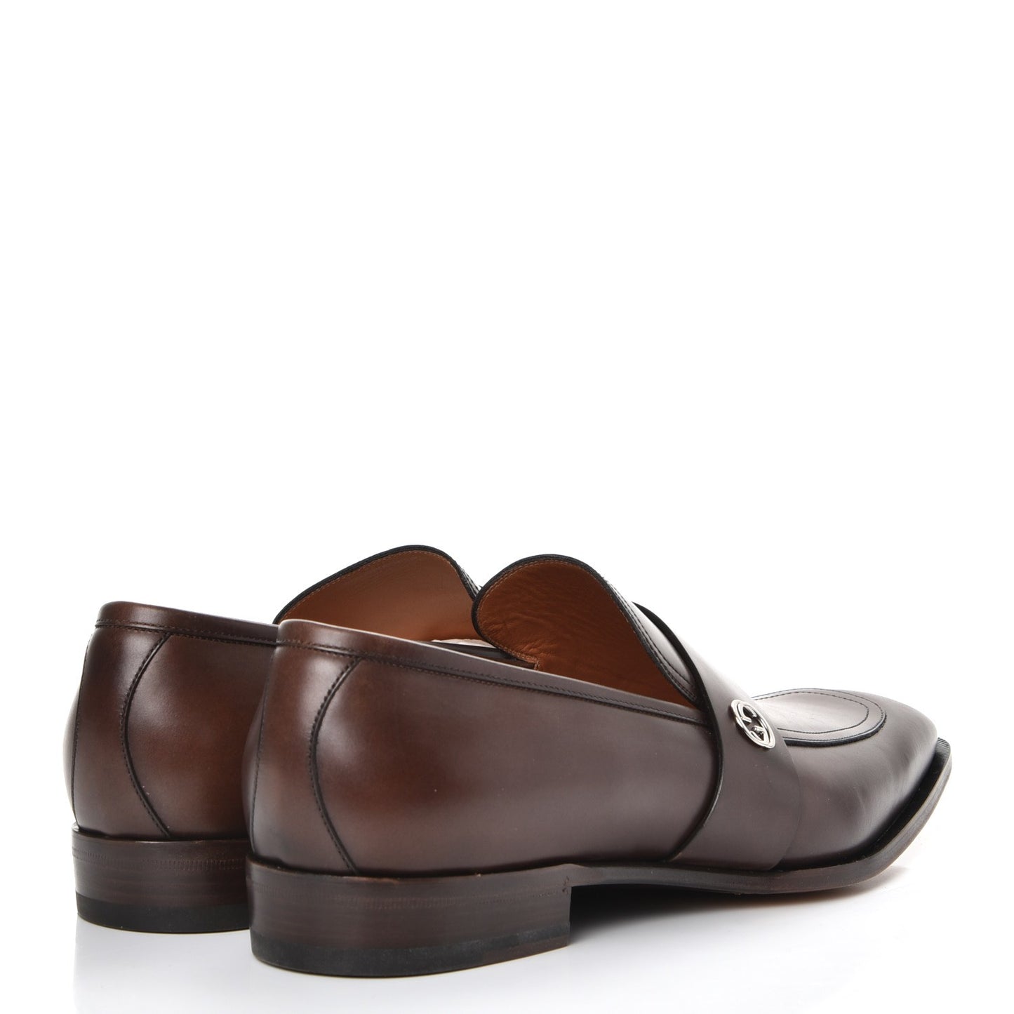 Spirit Calfskin Mens Broadwick Loafers 13 Cocoa