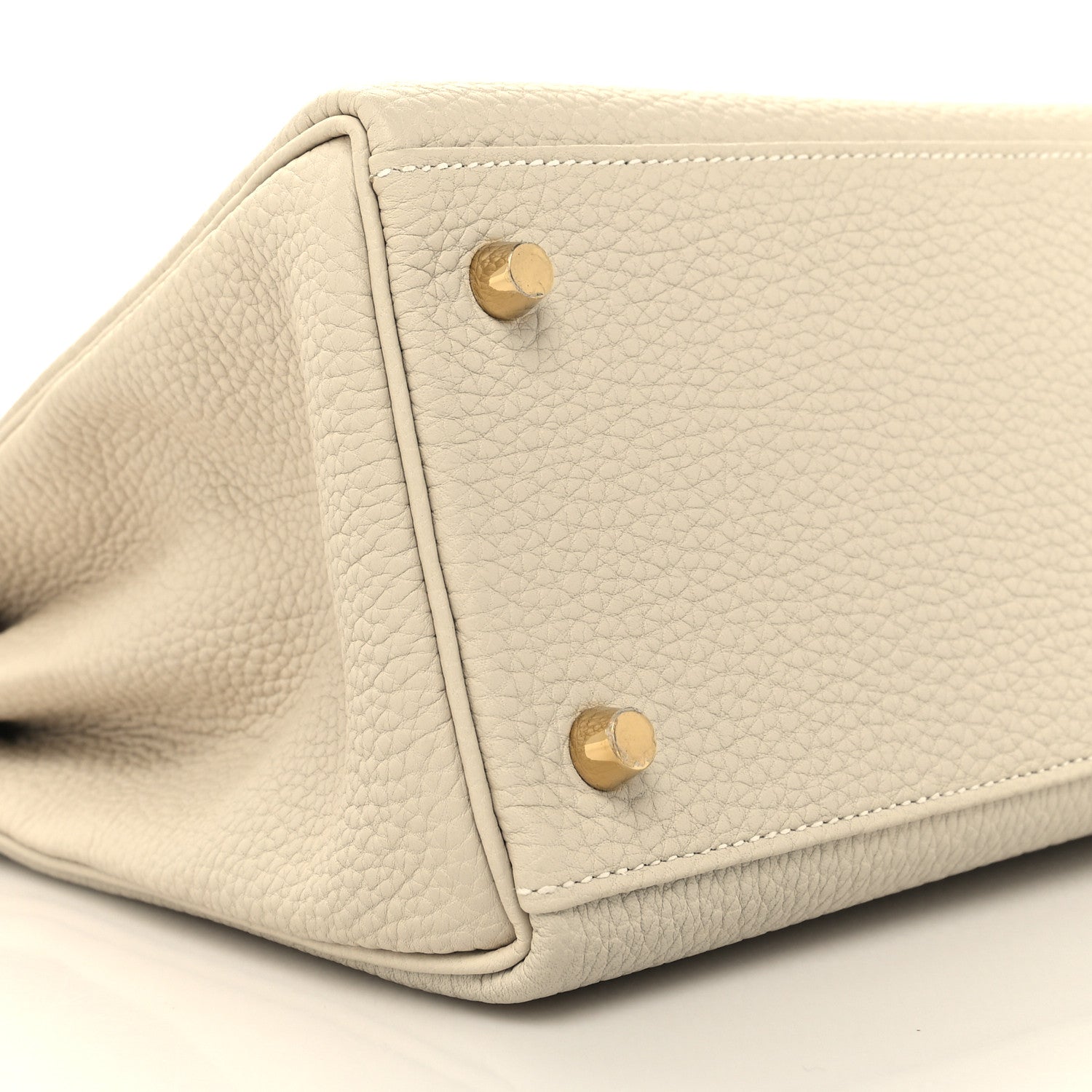 Hermes Togo Kelly Retourne 28 Craie 9 of 11