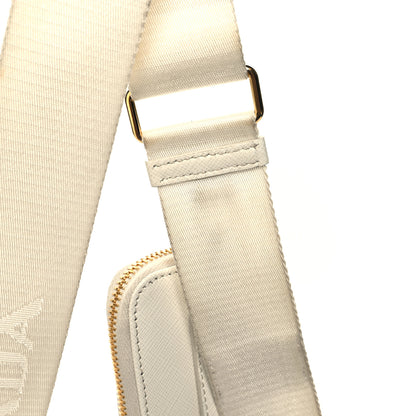 Prada Saffiano Re-Edition 2005 Shoulder Bag White 12 of 12