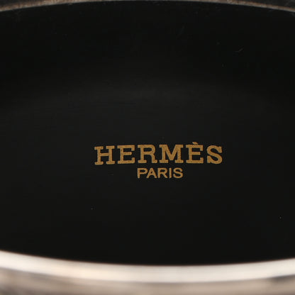 Hermes Enamel Printed Brandebourgs Extra Wide Bracelet 65 Passe Brown 4 of 6