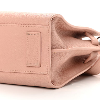 Saint Laurent Grained Calfskin Nano Supple Sac De Jour Antique Rose 9 of 19