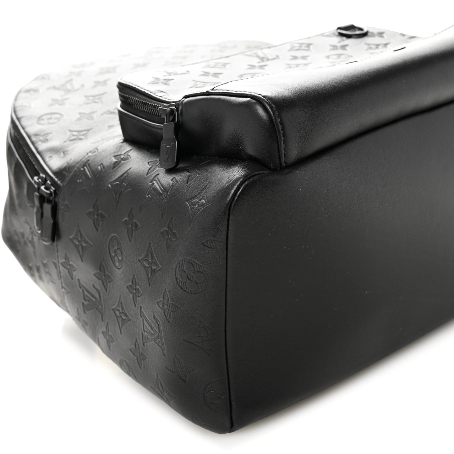 Calfskin Monogram Shadow Racer Backpack Black