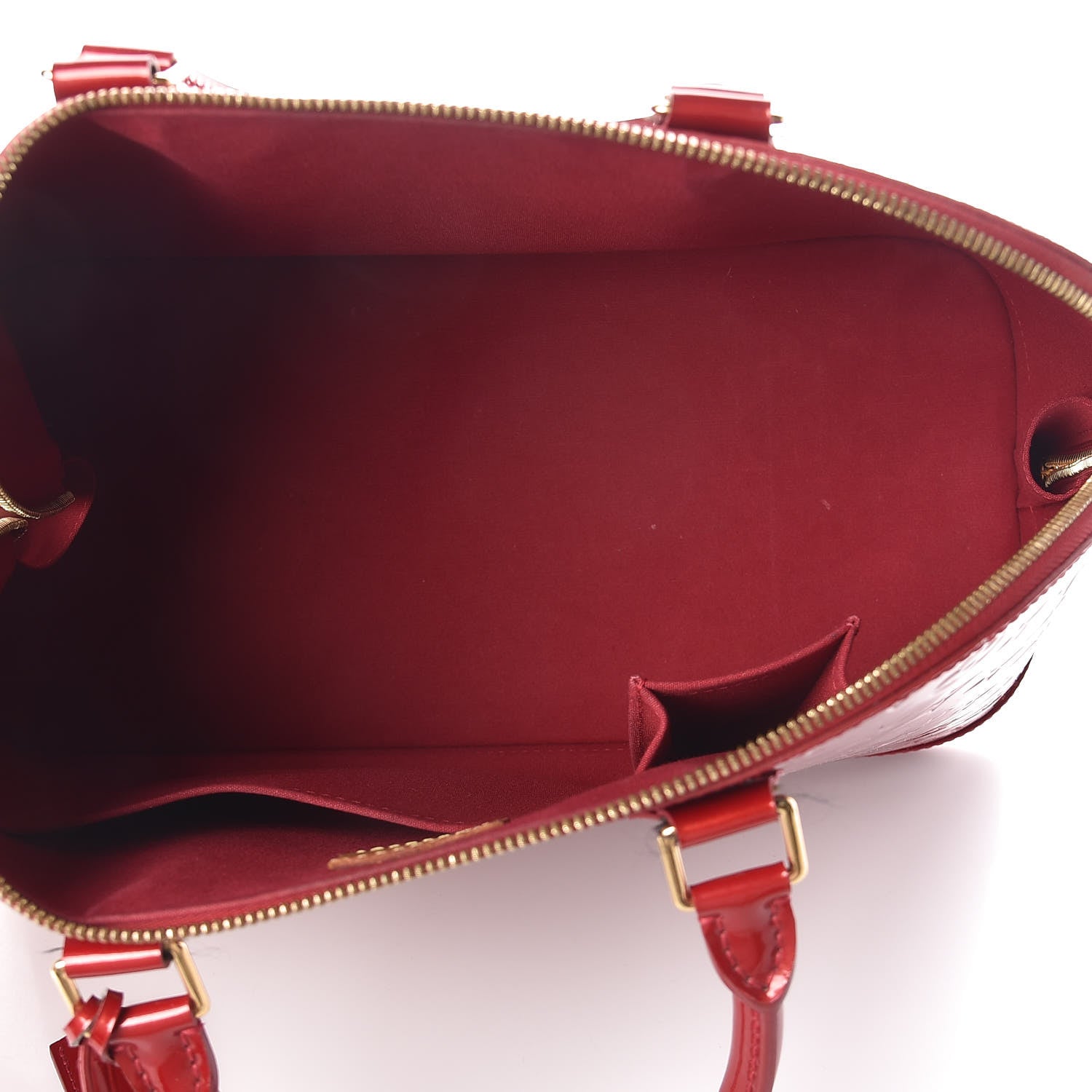 Louis Vuitton Vernis Alma GM Pomme D'Amour 5 of 9