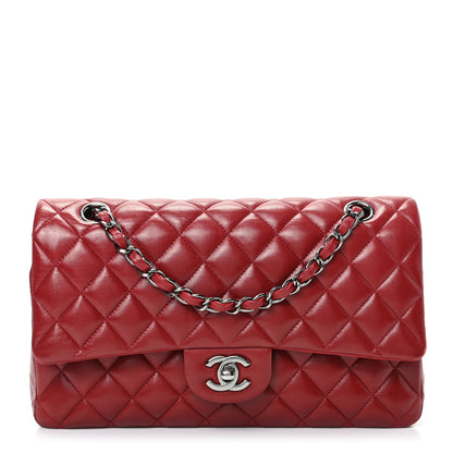 Chanel Lambskin Quilted Medium Double Flap Red 1 of 11