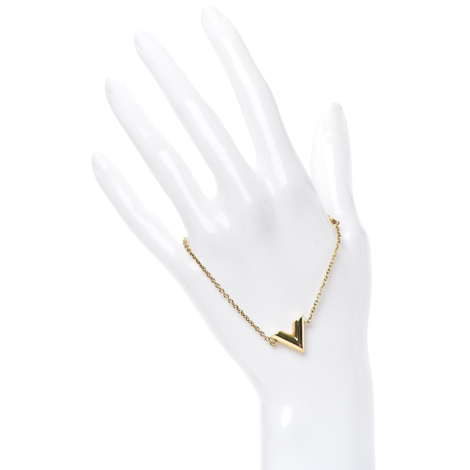 Louis Vuitton Essential V Bracelet Gold 2 of 5