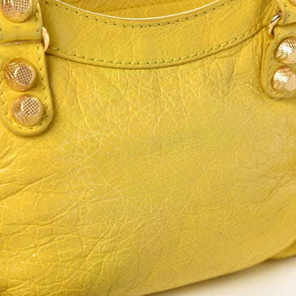 Balenciaga Agneau Giant 12 Gold Hardware Mini City Curry 10 of 11