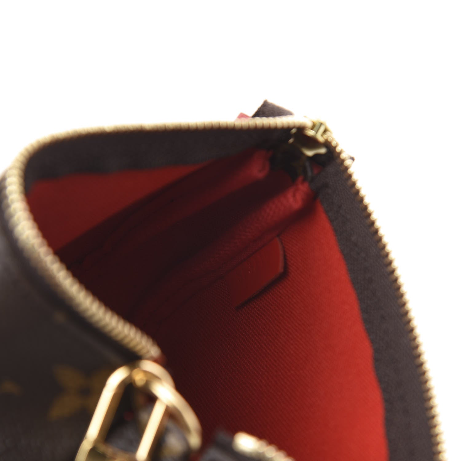 Louis Vuitton Monogram 2020 Christmas Animation Bumper Cars Mini Pochette Accessories Coquelicot 5 of 6