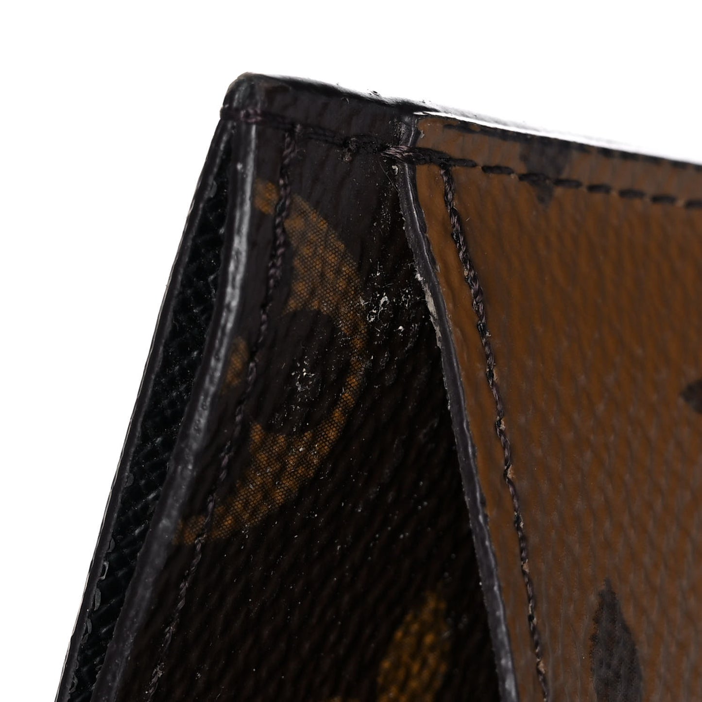 Reverse Monogram Card Holder