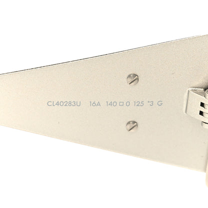 Celine Metal Triomphe Sunglasses CL40283U Silver Black 6 of 7