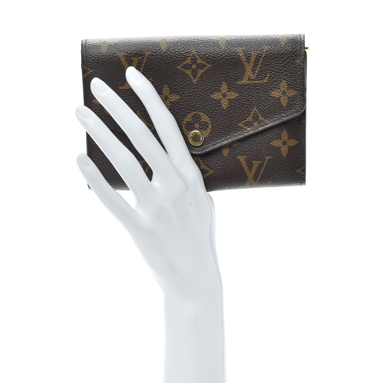 Louis Vuitton Monogram Sarah Compact Wallet 2 of 6