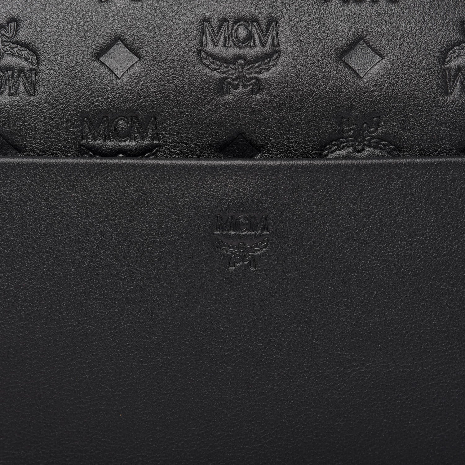 MCM Calfskin Ottomar Medium Klara Hobo Black 10 of 11