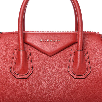 Givenchy Sugar Goatskin Small Antigona Red 10 of 13