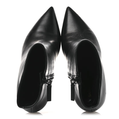 Saint Laurent Nappa Vendome Opyum 110 Ankle Boots 37 Black 2 of 13