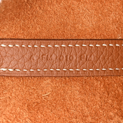 Hermes Taurillon Clemence Picotin Lock 18 PM Gold 7 of 12