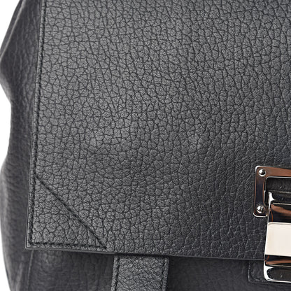 Proenza Schouler Pebbled Calfskin PS Courier Backpack Black 10 of 14