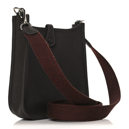 Hermes Taurillon Clemence Amazone Evelyne TPM Ebene Havane 3 of 10